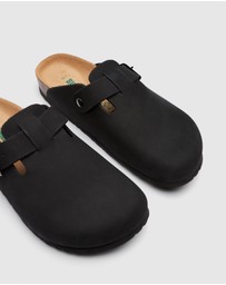 BioNatura - Totti Leather Slides