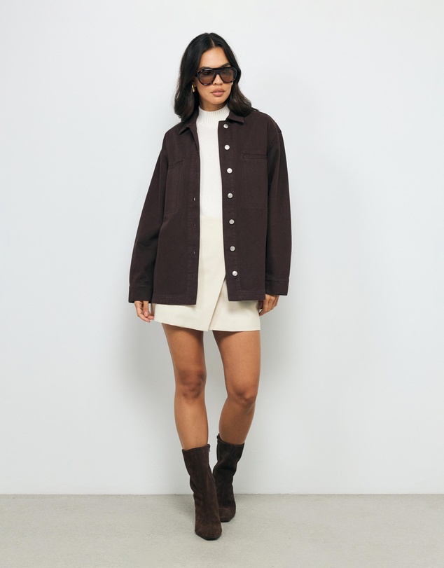 AERE - Organic Cotton Denim Shirt