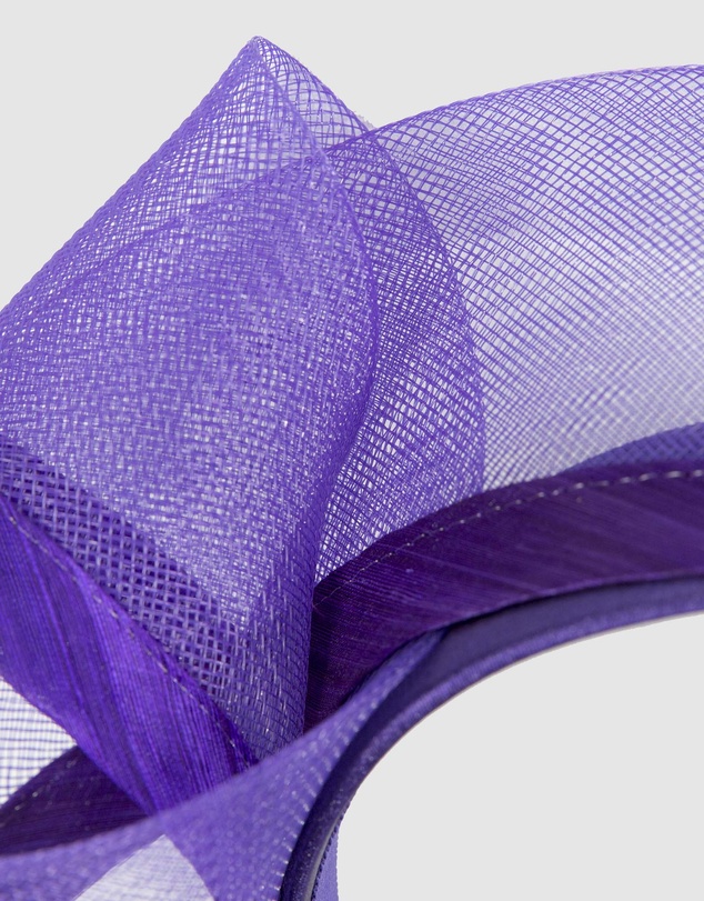 Fillies Collection - Purple Headband Fascinator