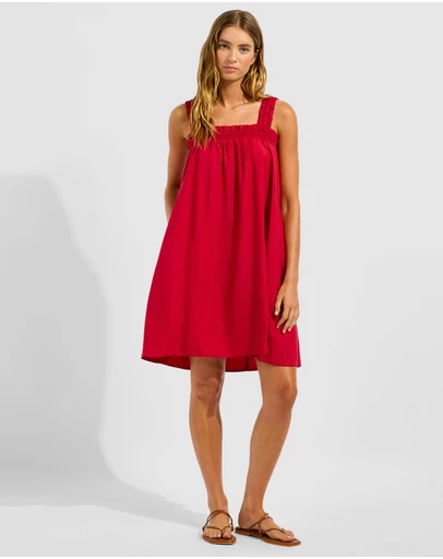 Seafolly - Gathered Band Mini Dress