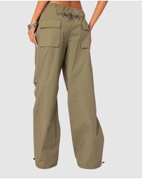 EDIKTED - Fey Cargo Parachute Pants