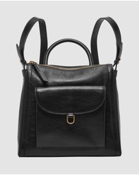 Fossil - Fossil Parker Black Backpack ZB1797001