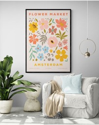 Inka Arthouse - Amsterdam Flower Market Art Print