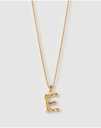 Arms Of Eve - Luxe Letter Necklace - Large