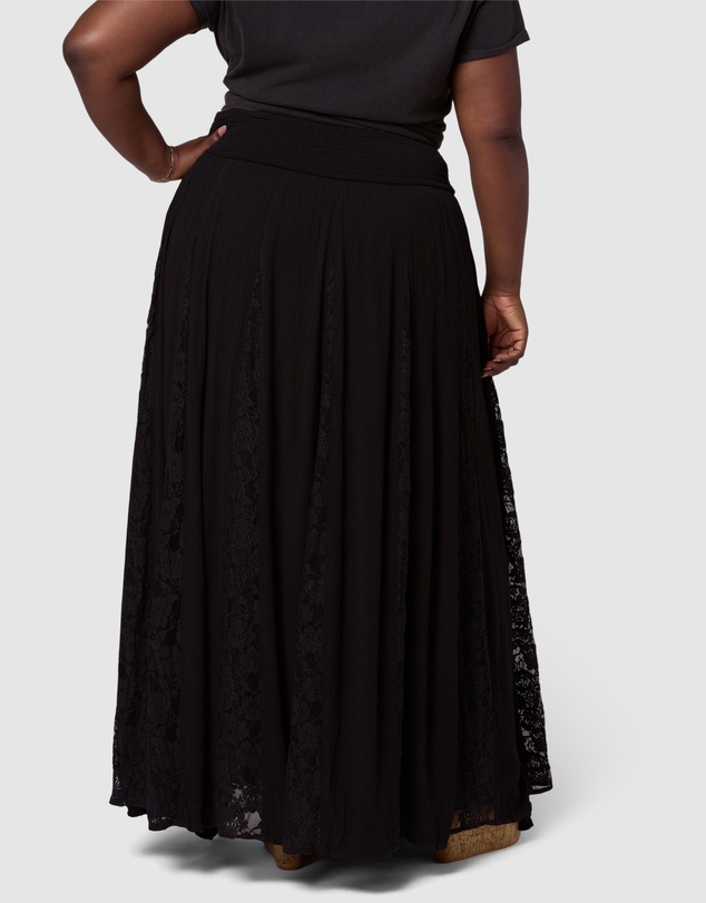 The Poetic Gypsy - Gilded Meadows Maxi Skirt
