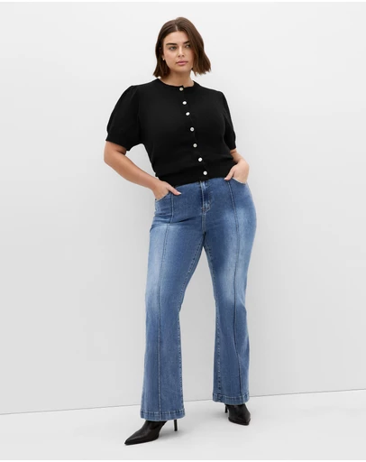 City Chic - Harley Fit Alexis Flare Leg Jean