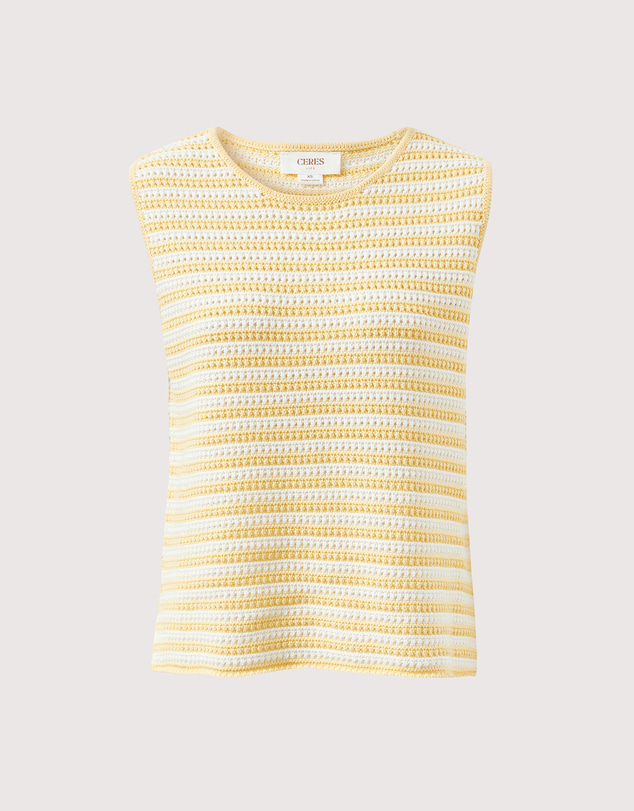 Ceres Life - Margot Mesh Knit Tank