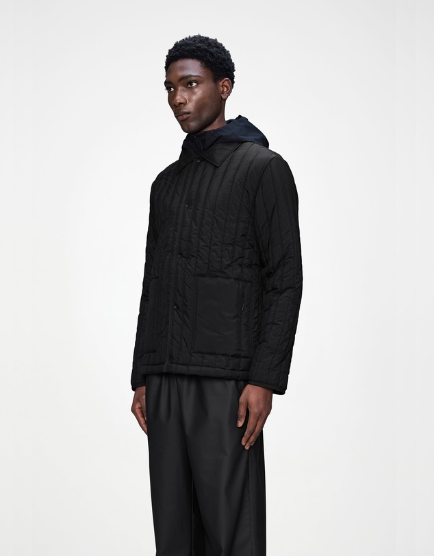 RAINS - Banja Men's Liner Overshirt Black