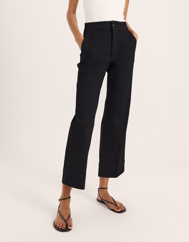 SABA - Ava Cropped Wide Leg Jean