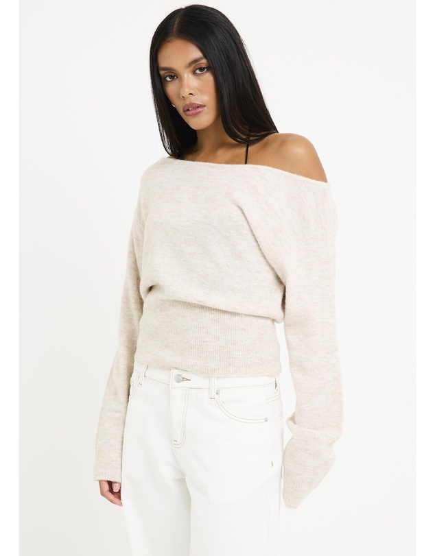 Alice In The Eve - Bailey Off Shoulder Knit Top
