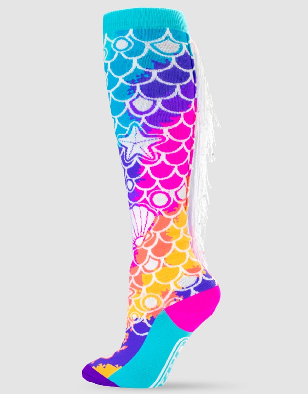 Crazy Skates - Crazy Socks Mermaid Knee-High Socks