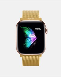 Friendie - Stainless Steel Woven Mesh Loop Band - The Melbourne - Apple Watch Compatible