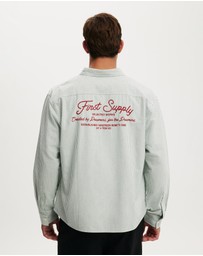 Cotton On - Bedford Long Sleeve Shirt