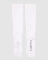 Pussyfoot - 2 Pack Compression Knee High Socks – Supportive & Anti-bacterial