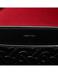 Pre-Loved by Azura Reborn - Pre-Loved Small TB Monogram Embossed Leather Belt Bag