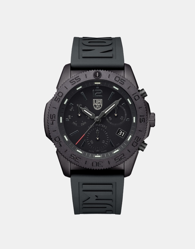 Luminox - Luminox Pacific Diver Blackout Chronograph Watch Set