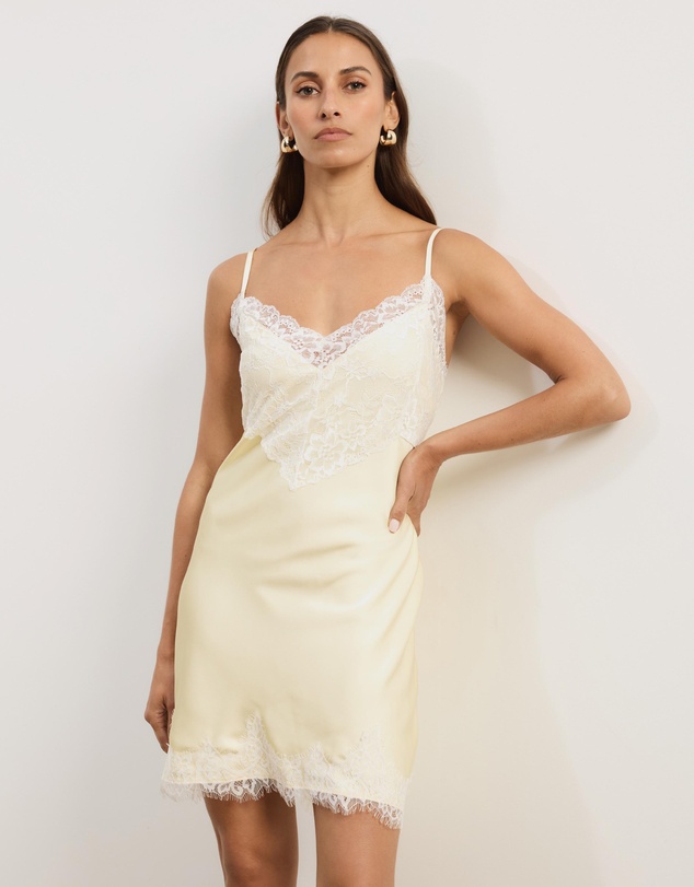 Atmos&Here - Sasha Satin Mini Dress