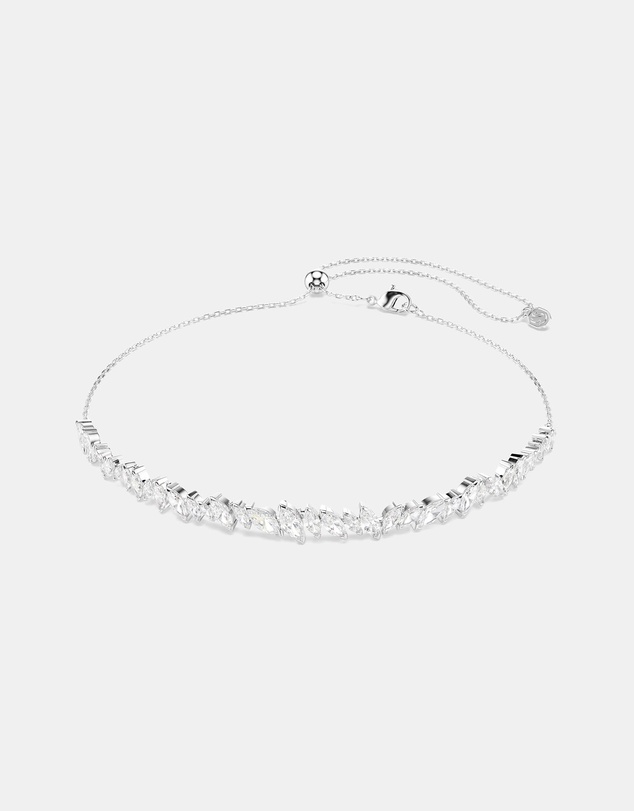 Swarovski - Mesmera:Choker Necklace Whi/Rhs