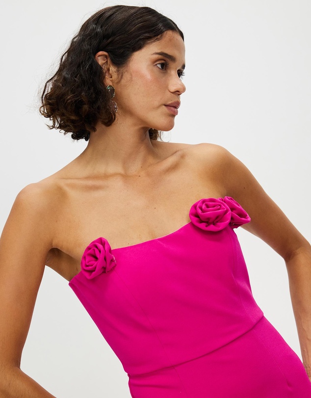 Romance by Honey and Beau - Strapless Mini Dress
