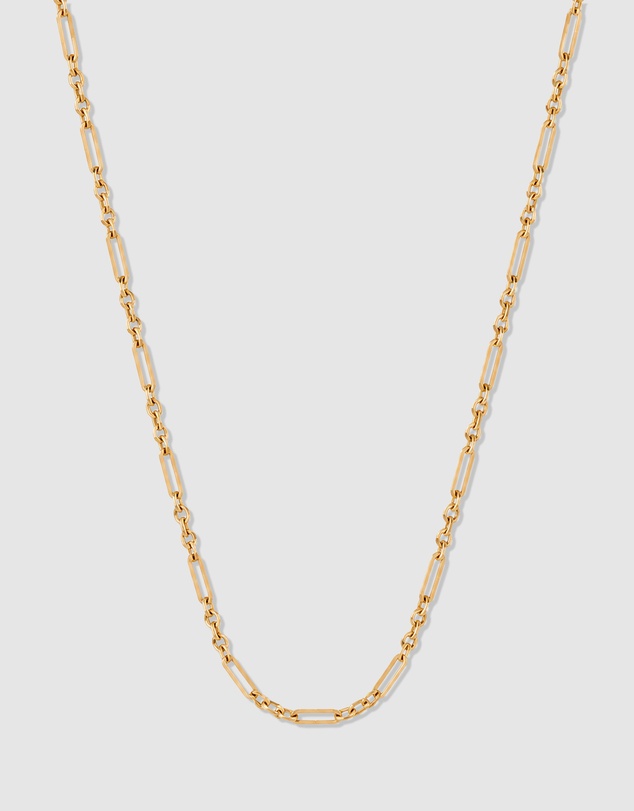 Wanderlust + Co - Multi Links 14K Gold Vermeil Necklace