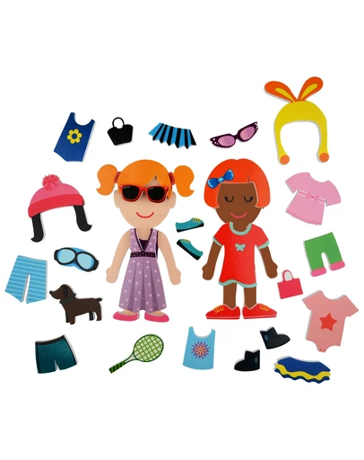 Bright Child - Dress Up Bath Stickers