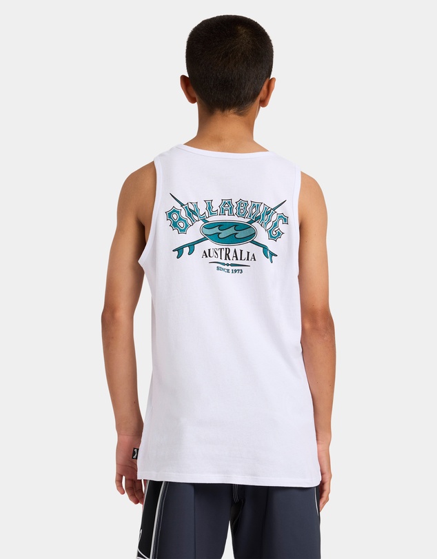 Billabong - Boys 8 to 16 Crossboard Tank Top