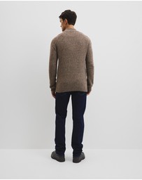 Country Road - Merino Nep Quarter Zip Knit