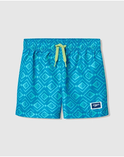 Speedo - Printed Volley Shorts 13in - Kids
