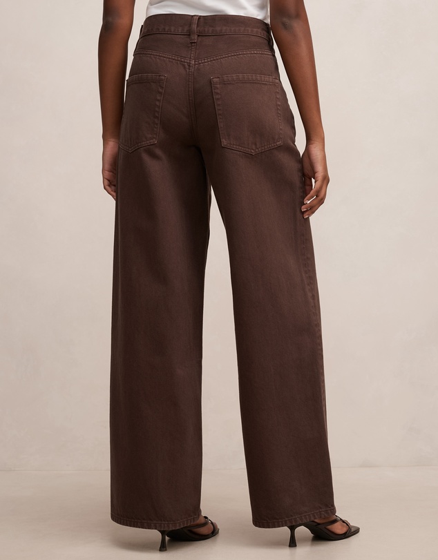 Forever New Petite - Gia Petite High Rise Wide Leg Jeans