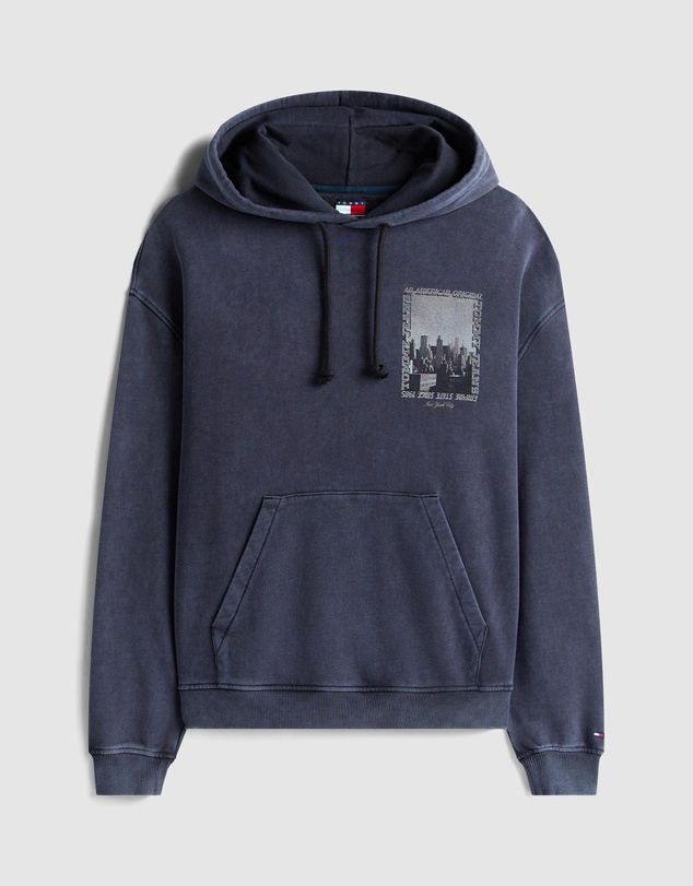 Tommy Jeans - 90s Washed Photo City Hoodie