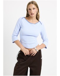Insight - Remy Bind 3/4 Sleeve Top