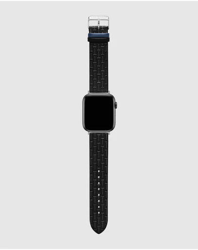 Ted Baker - Ted Baker Apple Band - Ted Embossed Black