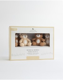 Living Textiles - Musical Mobile Set - Cuddly Bear