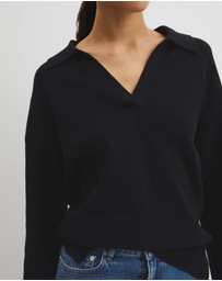 Country Road - Cotton Linen Long Sleeve Knit