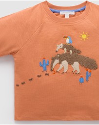 Purebaby - Anteater Oversized Tee -Kids-Babies