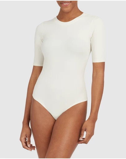 Spanx - Suit Yourself-Ribbed Crewneck Bodysuit