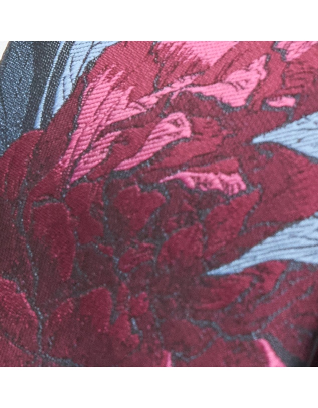 yd. - Patmos Floral 6.5Cm Tie