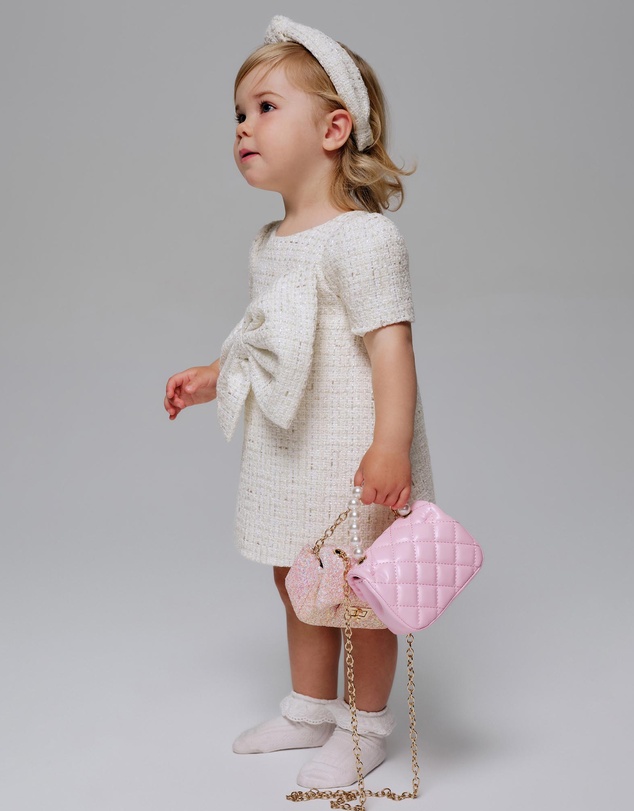 Bardot Junior - Lucille Boucle Mini Dress - Babies