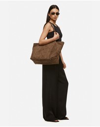Nakedvice - The Gina Mocha Suede Bag