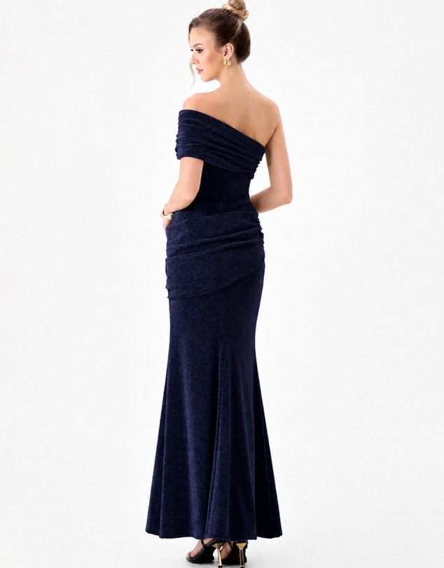 Bariano - Julita Corset Draped Maxi