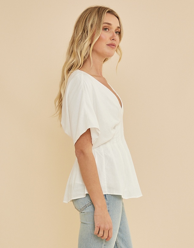 Amelius - Francesca Pleated Top