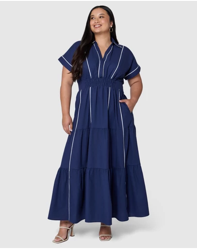 Something 4 Olivia - Indigo Maxi Dress