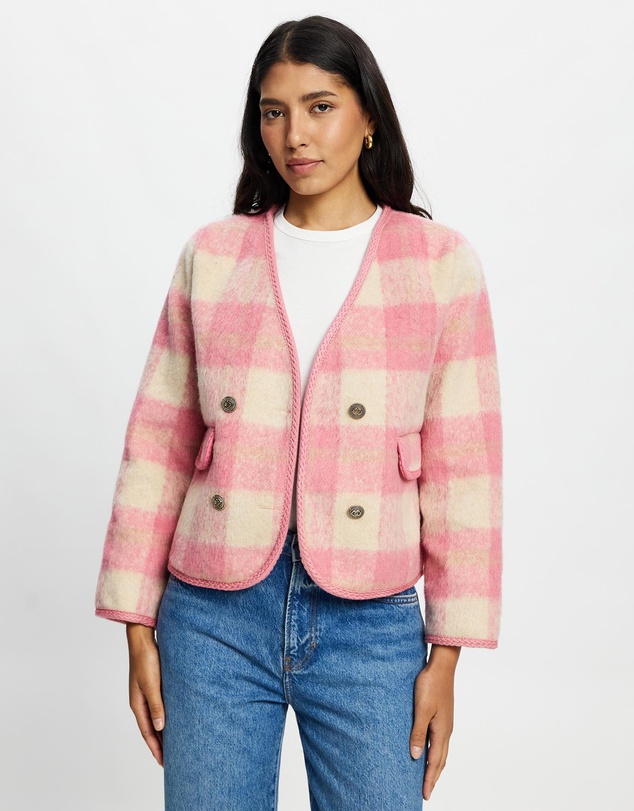 Mossée - Tamia Checkered Jacket