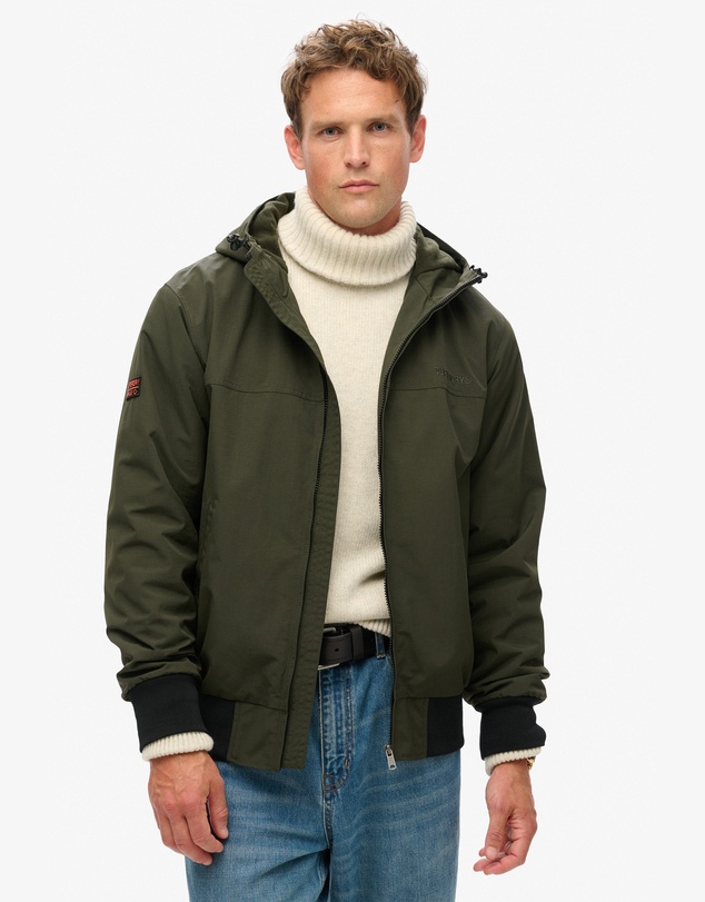 Superdry - Surplus Nylon Hooded Bomber