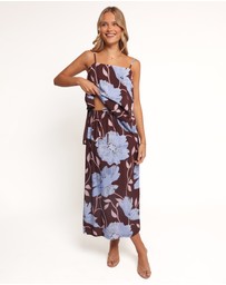 Petal & Pup - Angie Top - Blue Poppies