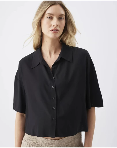 Ripe Maternity - Farrah Crop Shirt