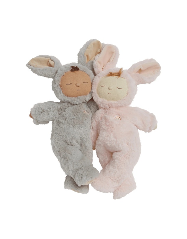 Olli Ella - Lullaby Cozy Dinkum Bunny Moppet - Pink