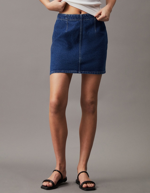 Calvin Klein Jeans - Denim A-line Mini Skirt