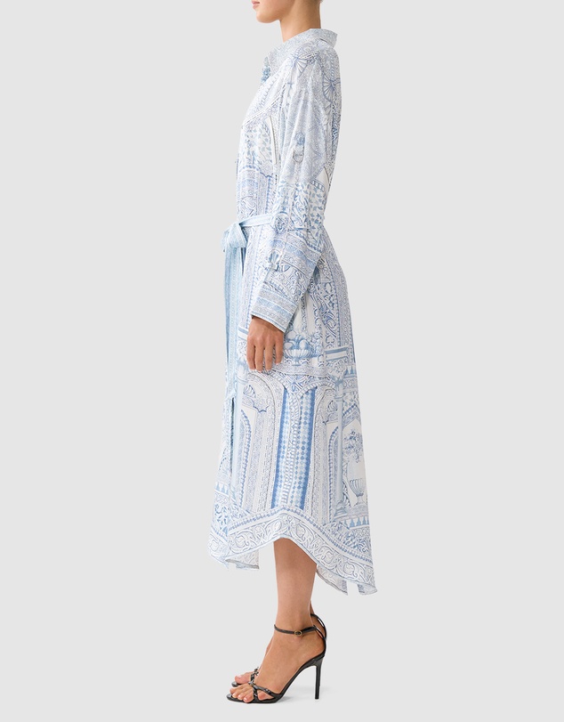 Camilla - Shirt Dress With Back Button Detail