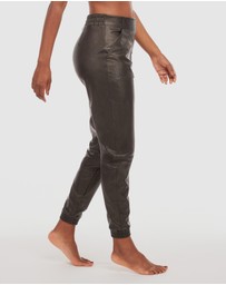 Spanx - Leather-Like Jogger Pants